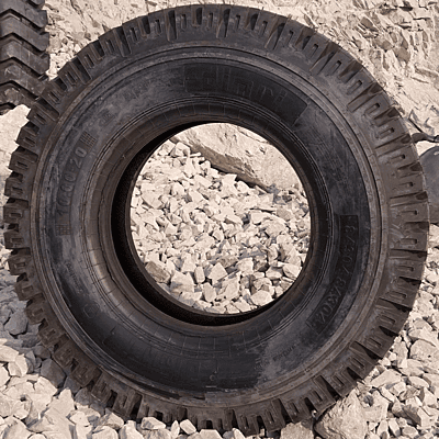 Tyre Size 10.00-20 Back Tyre पीछे का टायर