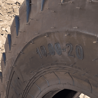 Tyre Size 10.00-20 Mining Tyre माइनिंग का टायर